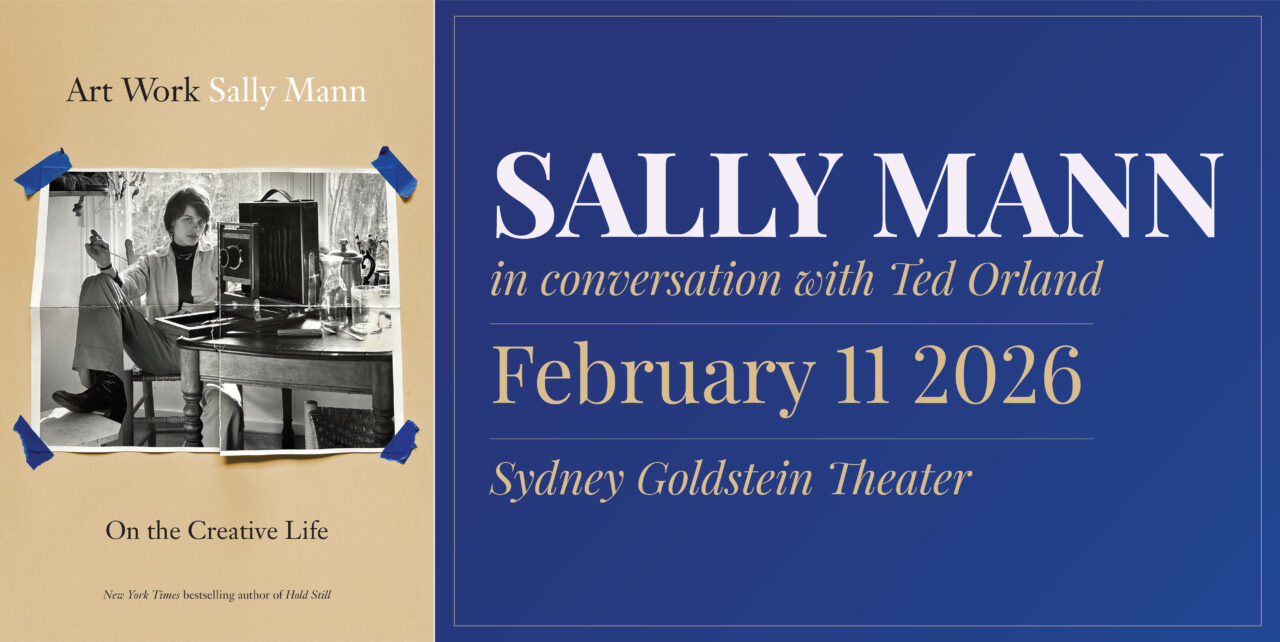 Sally Mann in conversation with Ted Orland. February 11 2026. Sydney Goldstein Theater.